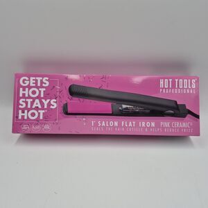 Hot Tools Professional Ceramic  Flat Iron - 1 Inch